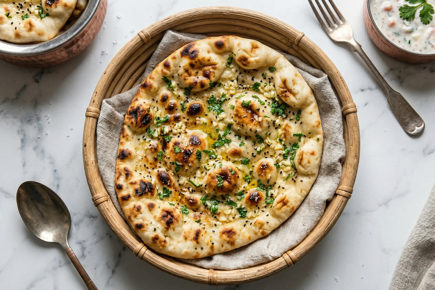 Garlic Naan